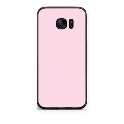 Θήκη Samsung Galaxy S7 Pale Pink από τη Smartfits με σχέδιο στο πίσω μέρος και μαύρο περίβλημα | Samsung Galaxy S7 Pale Pink case with colorful back and black bezels