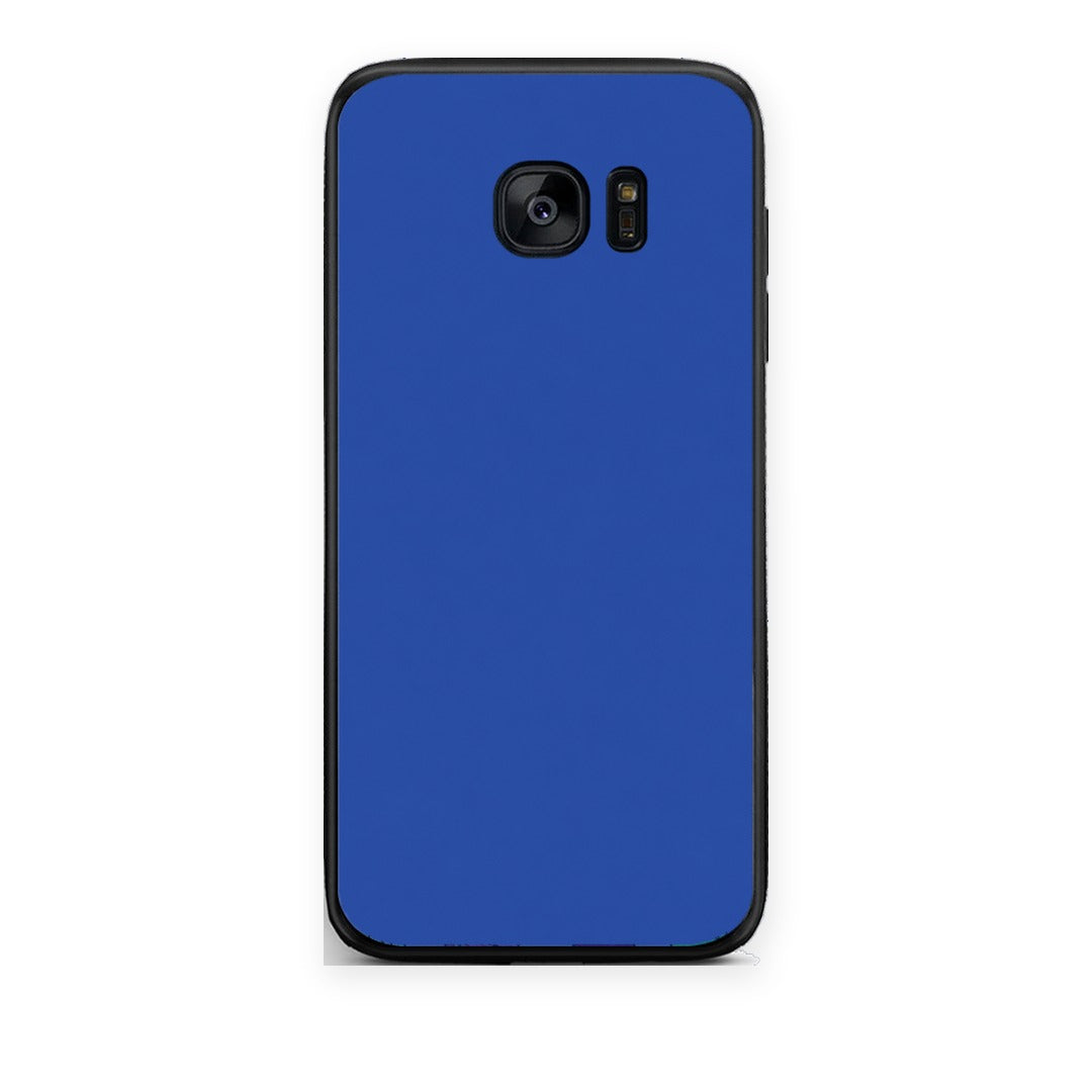 Θήκη Samsung Galaxy S7 Royal Blue από τη Smartfits με σχέδιο στο πίσω μέρος και μαύρο περίβλημα | Samsung Galaxy S7 Royal Blue case with colorful back and black bezels