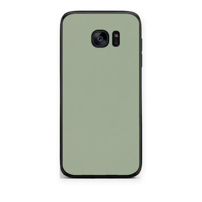 Θήκη Samsung Galaxy S7 Sage Green από τη Smartfits με σχέδιο στο πίσω μέρος και μαύρο περίβλημα | Samsung Galaxy S7 Sage Green case with colorful back and black bezels