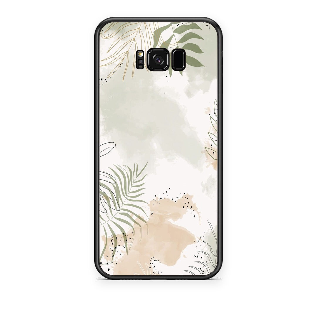 Θήκη Samsung Galaxy S8 Nude Plants από τη Smartfits με σχέδιο στο πίσω μέρος και μαύρο περίβλημα | Samsung Galaxy S8 Nude Plants case with colorful back and black bezels