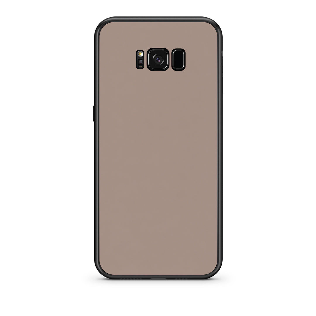 Θήκη Samsung Galaxy S8 Warm Taupe από τη Smartfits με σχέδιο στο πίσω μέρος και μαύρο περίβλημα | Samsung Galaxy S8 Warm Taupe case with colorful back and black bezels