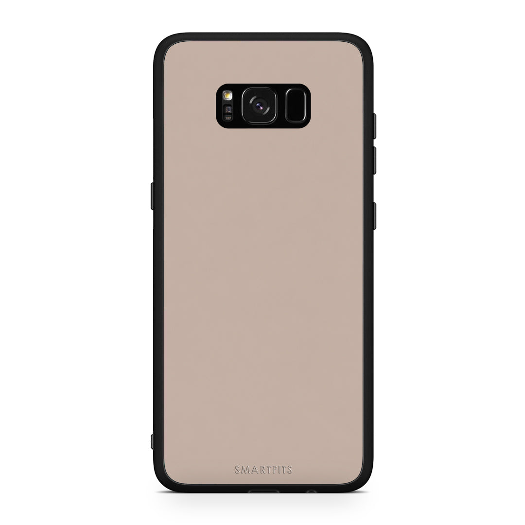 Θήκη Samsung Galaxy S8+ Blush Beige από τη Smartfits με σχέδιο στο πίσω μέρος και μαύρο περίβλημα | Samsung Galaxy S8+ Blush Beige case with colorful back and black bezels