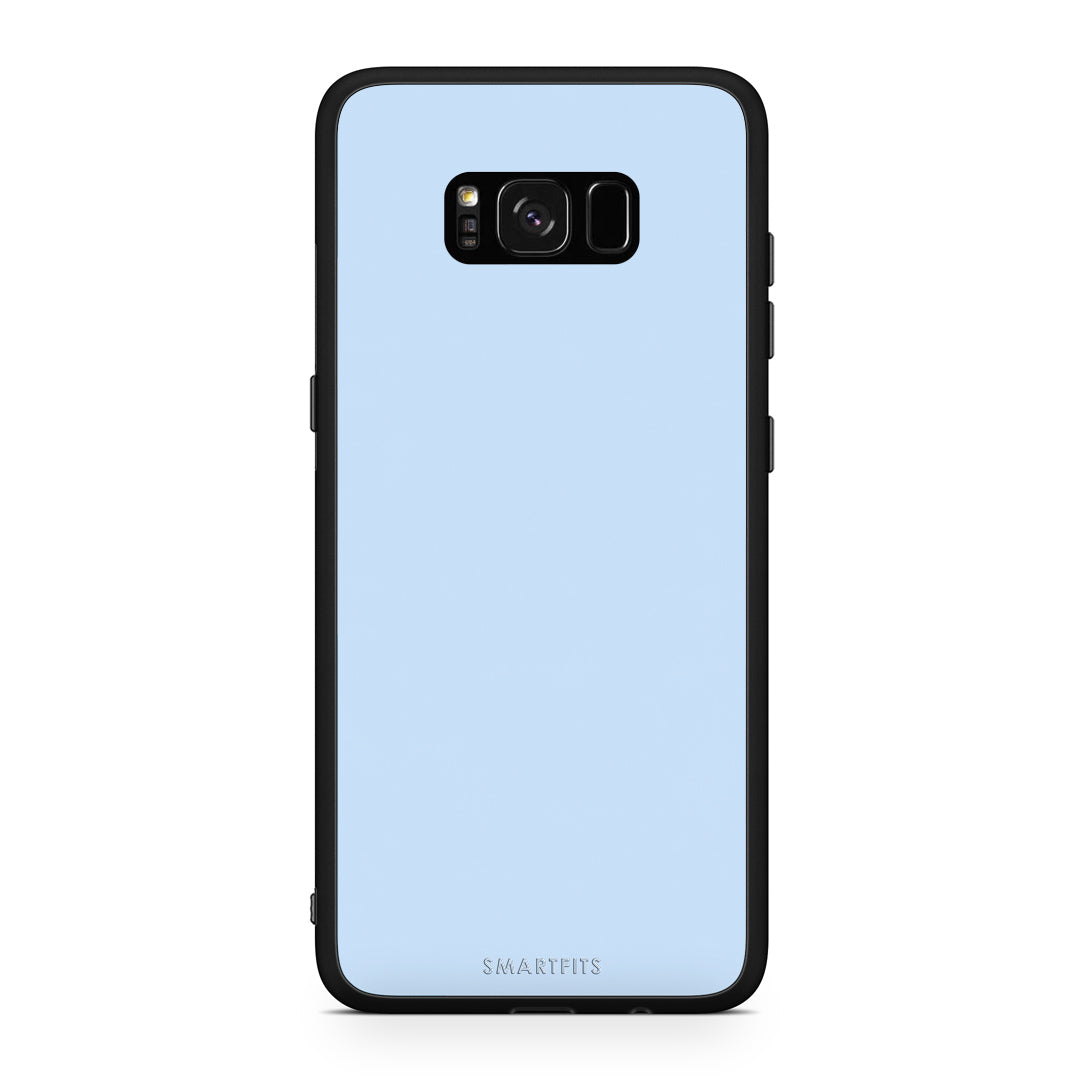 Θήκη Samsung Galaxy S8+ Powder Blue από τη Smartfits με σχέδιο στο πίσω μέρος και μαύρο περίβλημα | Samsung Galaxy S8+ Powder Blue case with colorful back and black bezels
