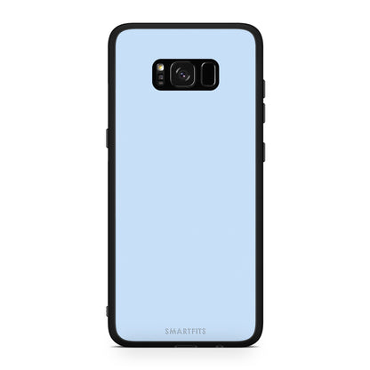 Θήκη Samsung Galaxy S8+ Powder Blue από τη Smartfits με σχέδιο στο πίσω μέρος και μαύρο περίβλημα | Samsung Galaxy S8+ Powder Blue case with colorful back and black bezels