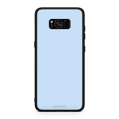 Θήκη Samsung Galaxy S8+ Powder Blue από τη Smartfits με σχέδιο στο πίσω μέρος και μαύρο περίβλημα | Samsung Galaxy S8+ Powder Blue case with colorful back and black bezels