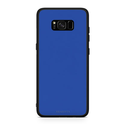 Θήκη Samsung Galaxy S8+ Royal Blue από τη Smartfits με σχέδιο στο πίσω μέρος και μαύρο περίβλημα | Samsung Galaxy S8+ Royal Blue case with colorful back and black bezels