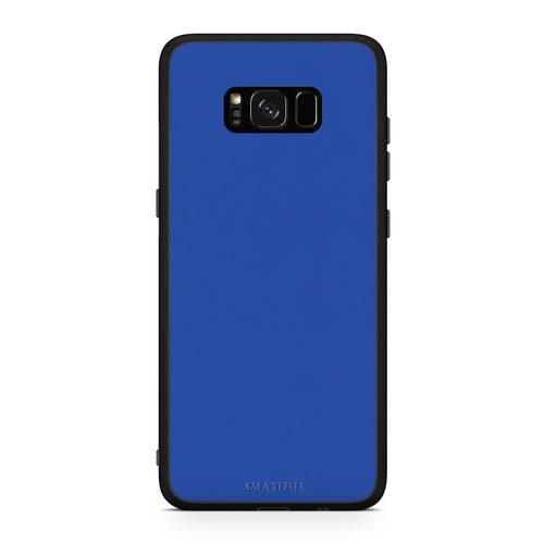Θήκη Samsung Galaxy S8+ Royal Blue από τη Smartfits με σχέδιο στο πίσω μέρος και μαύρο περίβλημα | Samsung Galaxy S8+ Royal Blue case with colorful back and black bezels