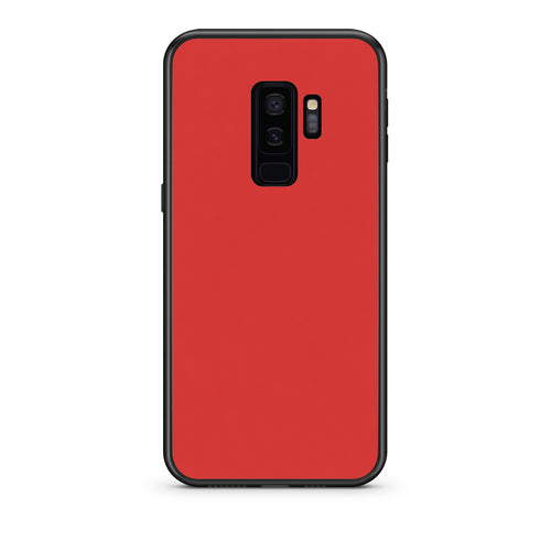 Θήκη Samsung Galaxy S9+ Poppy Red από τη Smartfits με σχέδιο στο πίσω μέρος και μαύρο περίβλημα | Samsung Galaxy S9+ Poppy Red case with colorful back and black bezels