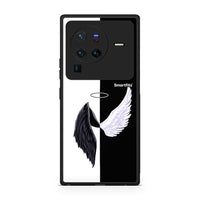 Thumbnail for Vivo X80 Pro 5G Angels Demons θήκη από τη Smartfits με σχέδιο στο πίσω μέρος και μαύρο περίβλημα | Smartphone case with colorful back and black bezels by Smartfits