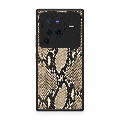 23 - Vivo X80 Pro 5G Fashion Snake Animal case, cover, bumper