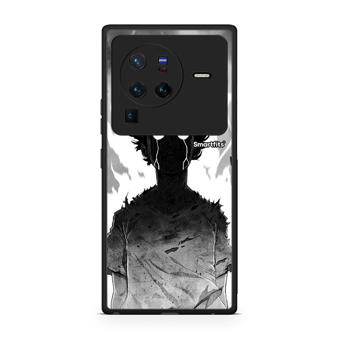 Vivo X80 Pro 5G Anime Boy Θήκη από τη Smartfits με σχέδιο στο πίσω μέρος και μαύρο περίβλημα | Smartphone case with colorful back and black bezels by Smartfits