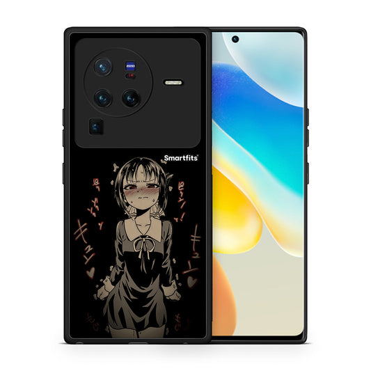 Θήκη Vivo X80 Pro 5G Anime Girl από τη Smartfits με σχέδιο στο πίσω μέρος και μαύρο περίβλημα | Vivo X80 Pro 5G Anime Girl case with colorful back and black bezels