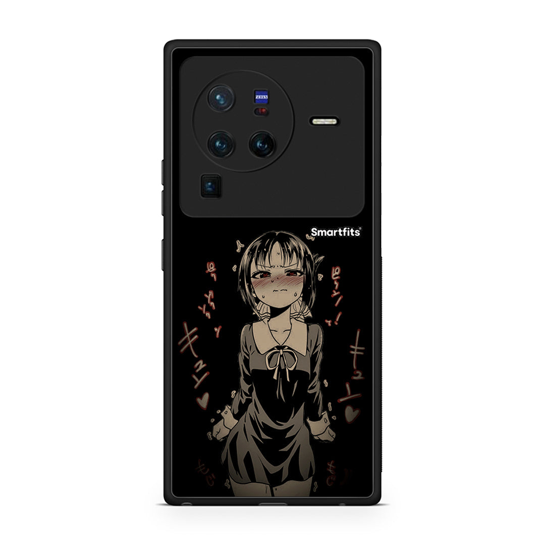 Vivo X80 Pro 5G Anime Girl θήκη από τη Smartfits με σχέδιο στο πίσω μέρος και μαύρο περίβλημα | Smartphone case with colorful back and black bezels by Smartfits