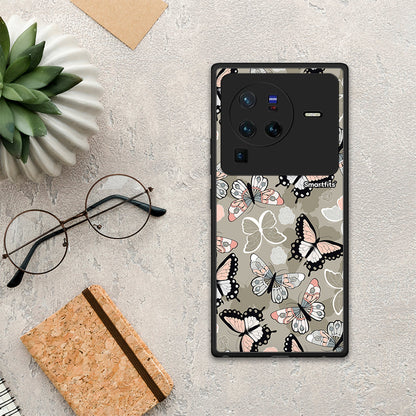 Boho Butterflies - Vivo X80 Pro 5G θήκη