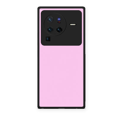 Θήκη Vivo X80 Pro 5G Cotton Candy Pink από τη Smartfits με σχέδιο στο πίσω μέρος και μαύρο περίβλημα | Vivo X80 Pro 5G Cotton Candy Pink case with colorful back and black bezels