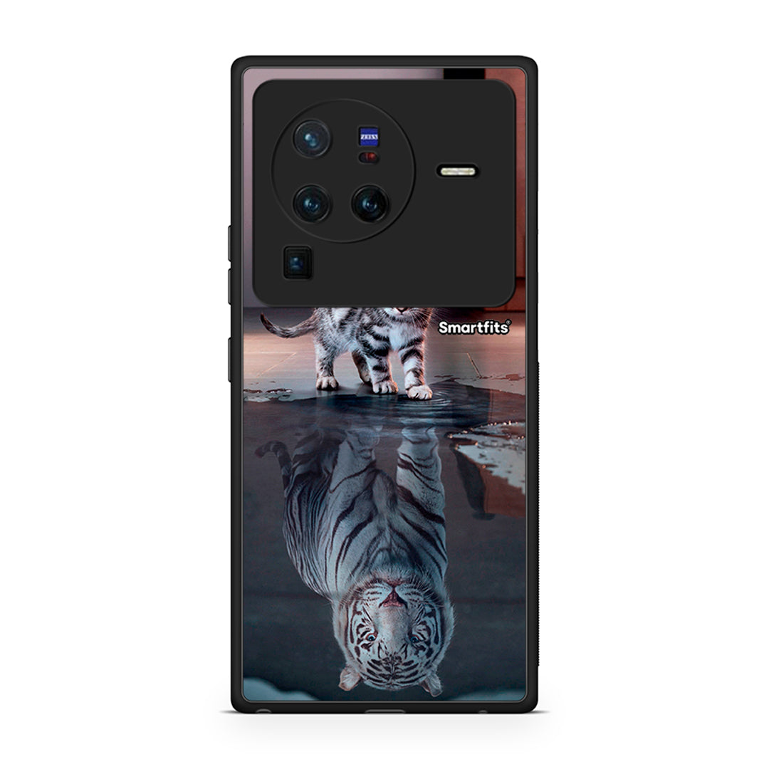 4 - Vivo X80 Pro 5G Tiger Cute case, cover, bumper