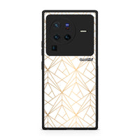 Thumbnail for 111 - Vivo X80 Pro 5G Luxury White Geometric case, cover, bumper