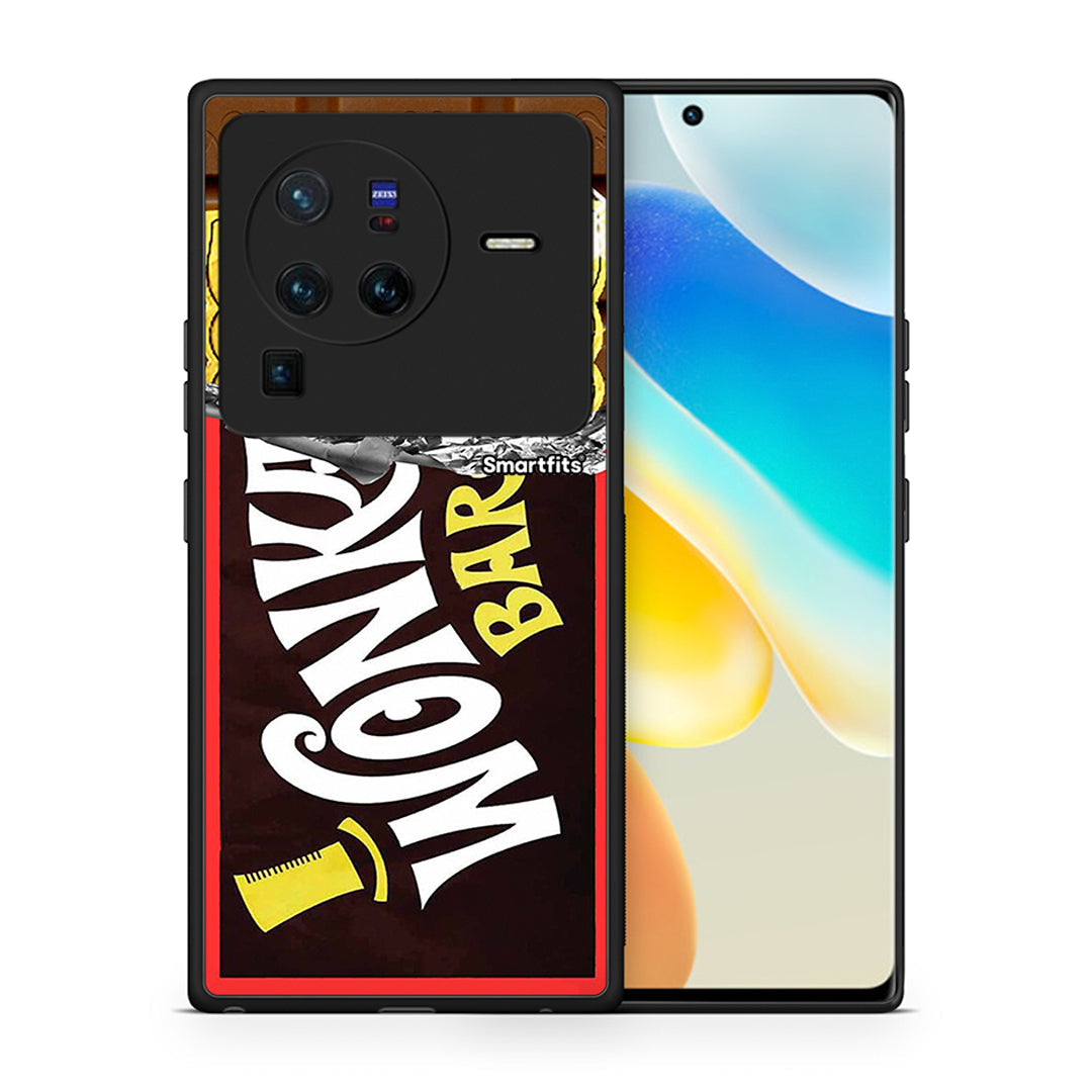 Θήκη Vivo X80 Pro 5G Golden Ticket από τη Smartfits με σχέδιο στο πίσω μέρος και μαύρο περίβλημα | Vivo X80 Pro 5G Golden Ticket case with colorful back and black bezels