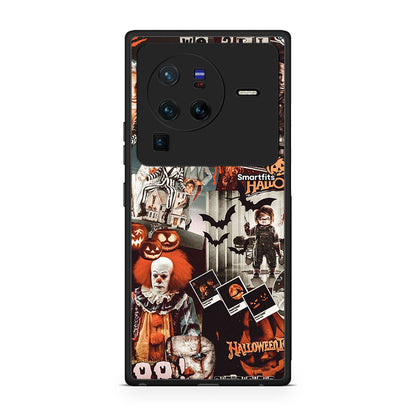 Vivo X80 Pro 5G Halloween Spooky Season Θήκη από τη Smartfits με σχέδιο στο πίσω μέρος και μαύρο περίβλημα | Smartphone case with colorful back and black bezels by Smartfits