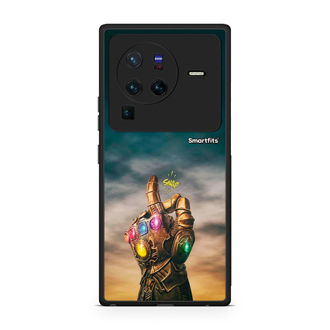Vivo X80 Pro 5G Infinity Snap θήκη από τη Smartfits με σχέδιο στο πίσω μέρος και μαύρο περίβλημα | Smartphone case with colorful back and black bezels by Smartfits