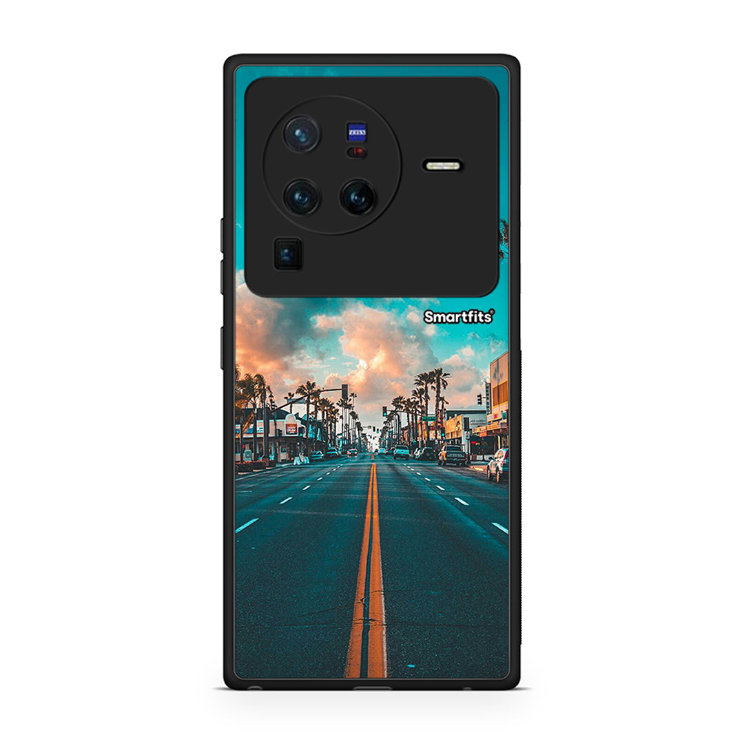 4 - Vivo X80 Pro 5G City Landscape case, cover, bumper