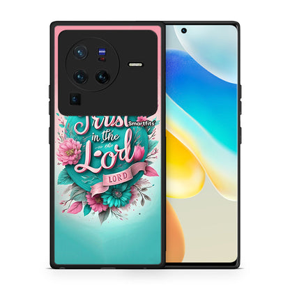 Θήκη Vivo X80 Pro 5G Lord Trust από τη Smartfits με σχέδιο στο πίσω μέρος και μαύρο περίβλημα | Vivo X80 Pro 5G Lord Trust case with colorful back and black bezels