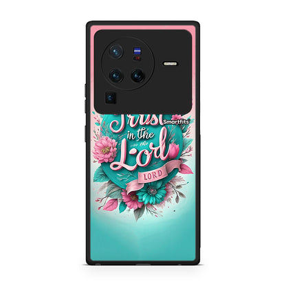 Vivo X80 Pro 5G Lord Trust θήκη από τη Smartfits με σχέδιο στο πίσω μέρος και μαύρο περίβλημα | Smartphone case with colorful back and black bezels by Smartfits