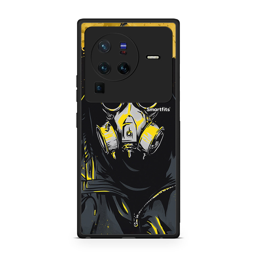 4 - Vivo X80 Pro 5G Mask PopArt case, cover, bumper