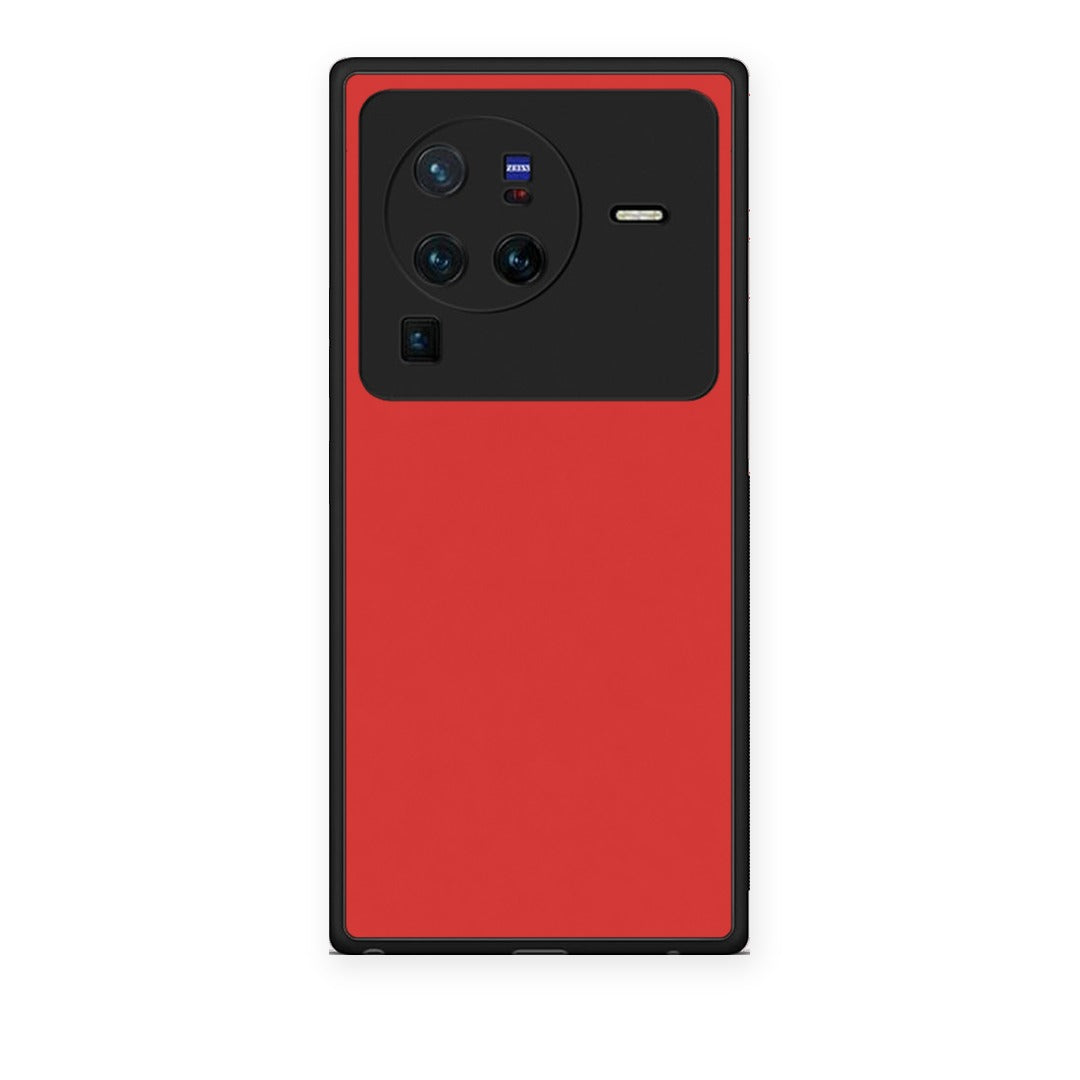 Θήκη Vivo X80 Pro 5G Poppy Red από τη Smartfits με σχέδιο στο πίσω μέρος και μαύρο περίβλημα | Vivo X80 Pro 5G Poppy Red case with colorful back and black bezels
