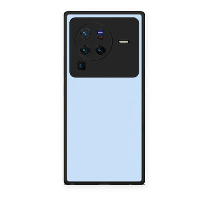 Θήκη Vivo X80 Pro 5G Powder Blue από τη Smartfits με σχέδιο στο πίσω μέρος και μαύρο περίβλημα | Vivo X80 Pro 5G Powder Blue case with colorful back and black bezels