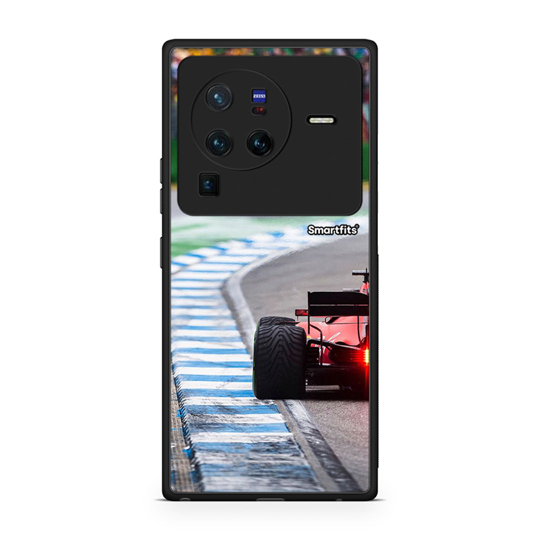 Vivo X80 Pro 5G Racing Vibes θήκη από τη Smartfits με σχέδιο στο πίσω μέρος και μαύρο περίβλημα | Smartphone case with colorful back and black bezels by Smartfits