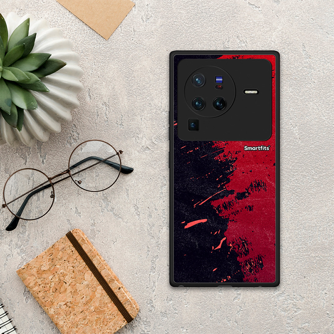 Red Paint - Vivo X80 Pro 5G θήκη