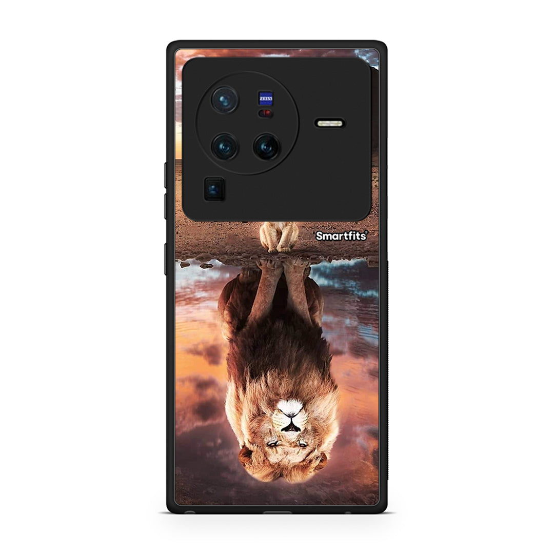 Vivo X80 Pro 5G Sunset Dreams Θήκη Αγίου Βαλεντίνου από τη Smartfits με σχέδιο στο πίσω μέρος και μαύρο περίβλημα | Smartphone case with colorful back and black bezels by Smartfits