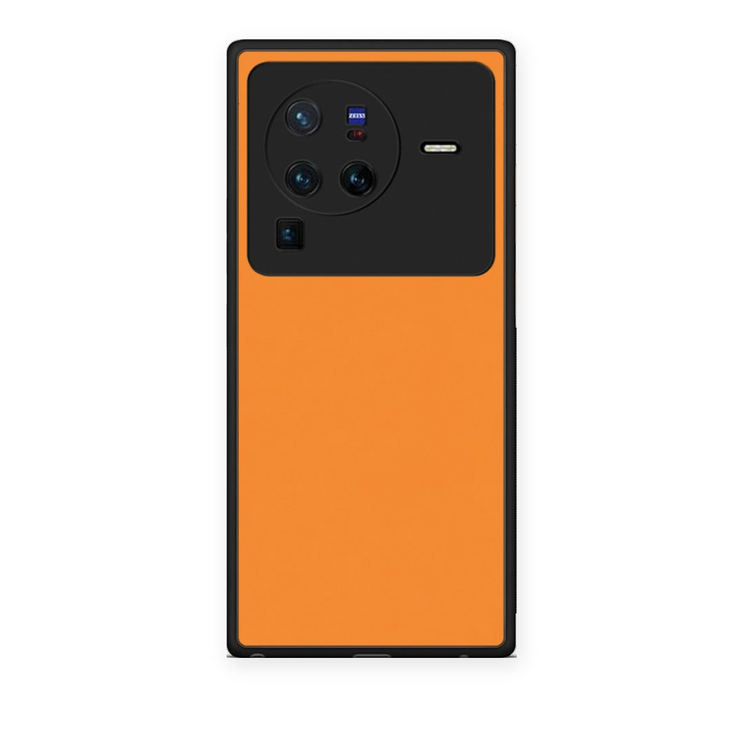 Θήκη Vivo X80 Pro 5G Tangerine Orange από τη Smartfits με σχέδιο στο πίσω μέρος και μαύρο περίβλημα | Vivo X80 Pro 5G Tangerine Orange case with colorful back and black bezels