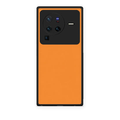 Θήκη Vivo X80 Pro 5G Tangerine Orange από τη Smartfits με σχέδιο στο πίσω μέρος και μαύρο περίβλημα | Vivo X80 Pro 5G Tangerine Orange case with colorful back and black bezels