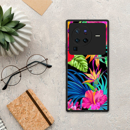 Tropical Flowers - Vivo X80 Pro 5G θήκη