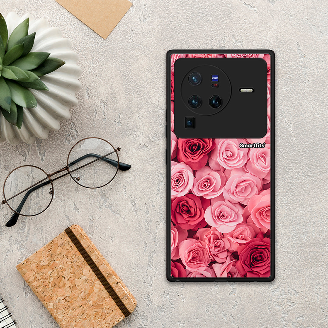 Valentine RoseGarden - Vivo X80 Pro 5G θήκη