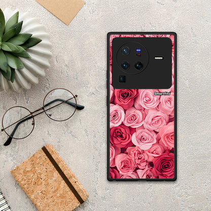 Valentine RoseGarden - Vivo X80 Pro 5G θήκη