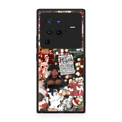 Vivo X80 Pro 5G Xmas Movies θήκη από τη Smartfits με σχέδιο στο πίσω μέρος και μαύρο περίβλημα | Smartphone case with colorful back and black bezels by Smartfits