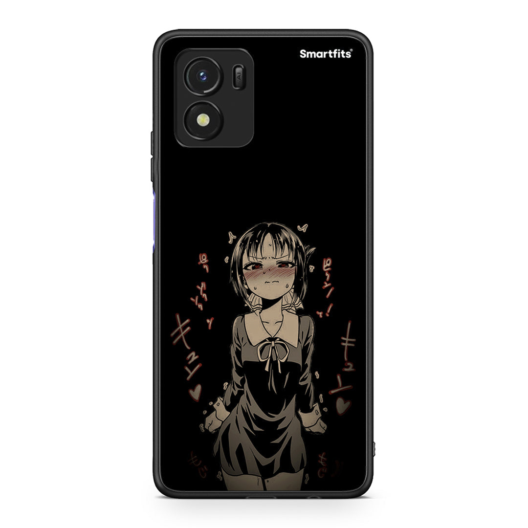 Vivo Y01 / Y15s Anime Girl θήκη από τη Smartfits με σχέδιο στο πίσω μέρος και μαύρο περίβλημα | Smartphone case with colorful back and black bezels by Smartfits