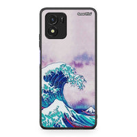 Thumbnail for Vivo Y01 / Y15s Blue Waves θήκη από τη Smartfits με σχέδιο στο πίσω μέρος και μαύρο περίβλημα | Smartphone case with colorful back and black bezels by Smartfits