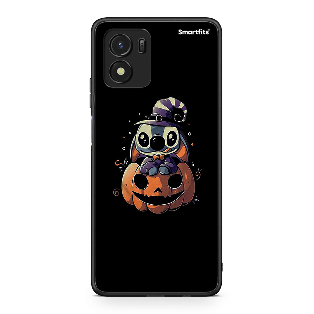 Vivo Y01 / Y15s Halloween Stitch θήκη από τη Smartfits με σχέδιο στο πίσω μέρος και μαύρο περίβλημα | Smartphone case with colorful back and black bezels by Smartfits