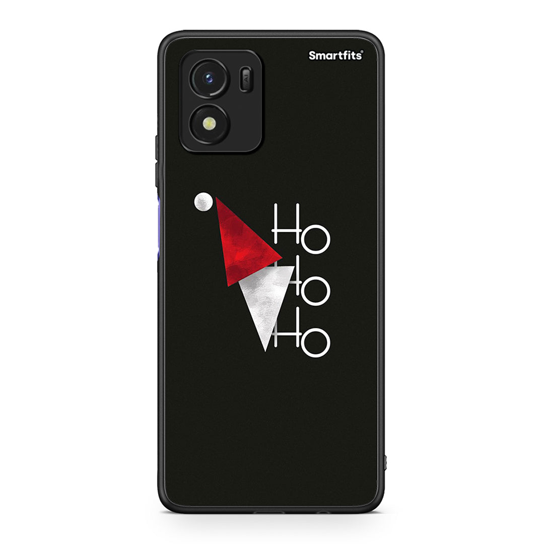 Vivo Y01 / Y15s Minimal Christmas θήκη από τη Smartfits με σχέδιο στο πίσω μέρος και μαύρο περίβλημα | Smartphone case with colorful back and black bezels by Smartfits