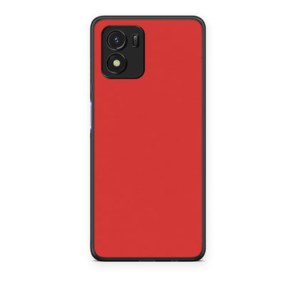 Θήκη Vivo Y01 / Y15s Poppy Red από τη Smartfits με σχέδιο στο πίσω μέρος και μαύρο περίβλημα | Vivo Y01 / Y15s Poppy Red case with colorful back and black bezels