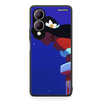 Thumbnail for Vivo Y17s Alladin And Jasmine Love 2 θήκη από τη Smartfits με σχέδιο στο πίσω μέρος και μαύρο περίβλημα | Smartphone case with colorful back and black bezels by Smartfits