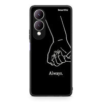 Thumbnail for Vivo Y17s Always & Forever 1 Θήκη Αγίου Βαλεντίνου από τη Smartfits με σχέδιο στο πίσω μέρος και μαύρο περίβλημα | Smartphone case with colorful back and black bezels by Smartfits