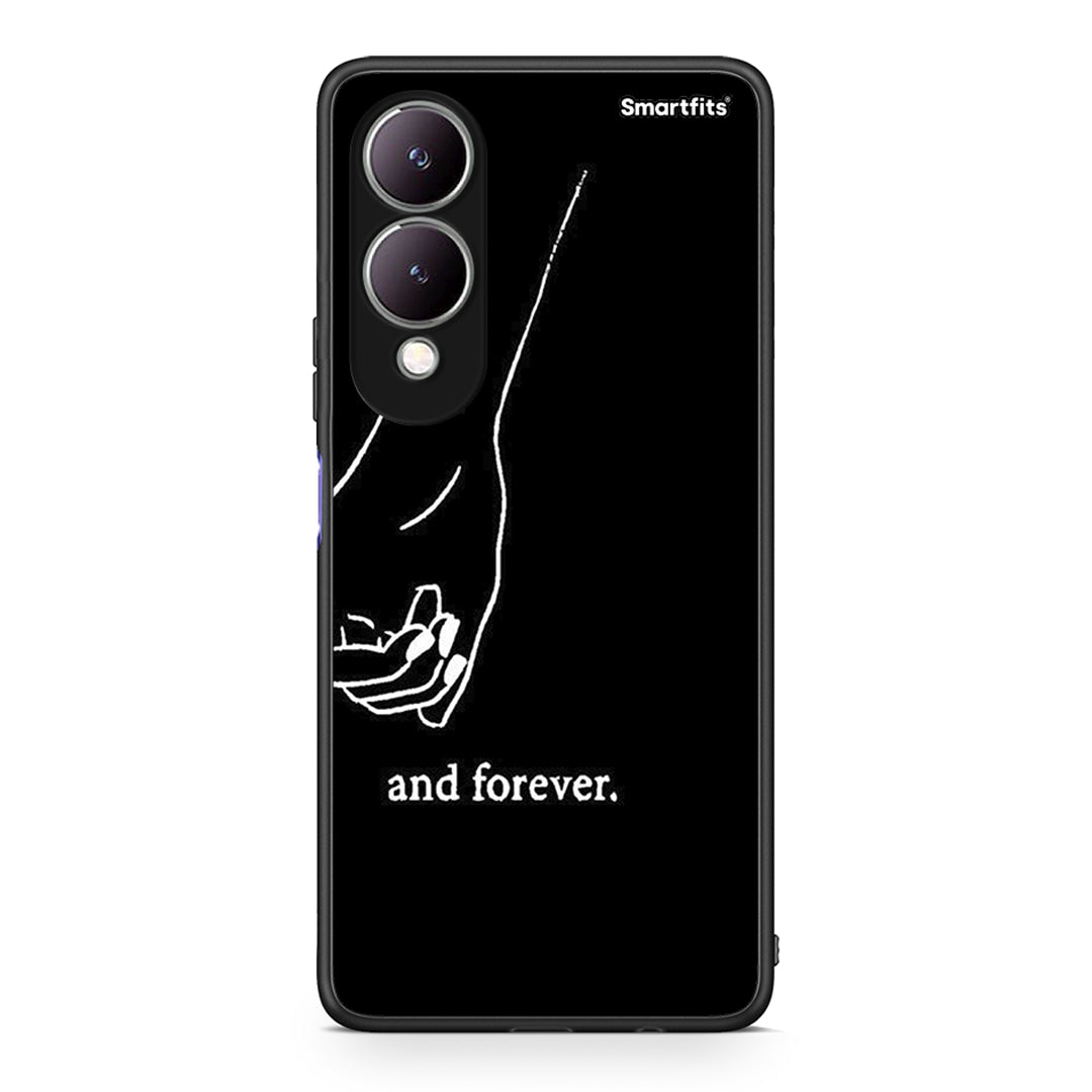 Vivo Y17s Always & Forever 2 Θήκη Αγίου Βαλεντίνου από τη Smartfits με σχέδιο στο πίσω μέρος και μαύρο περίβλημα | Smartphone case with colorful back and black bezels by Smartfits