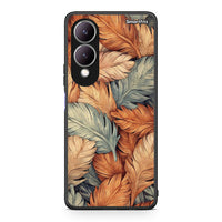 Thumbnail for Vivo Y17s Autumn Leaves Θήκη από τη Smartfits με σχέδιο στο πίσω μέρος και μαύρο περίβλημα | Smartphone case with colorful back and black bezels by Smartfits