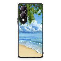 Thumbnail for Vivo Y17s Beautiful Beach θήκη από τη Smartfits με σχέδιο στο πίσω μέρος και μαύρο περίβλημα | Smartphone case with colorful back and black bezels by Smartfits