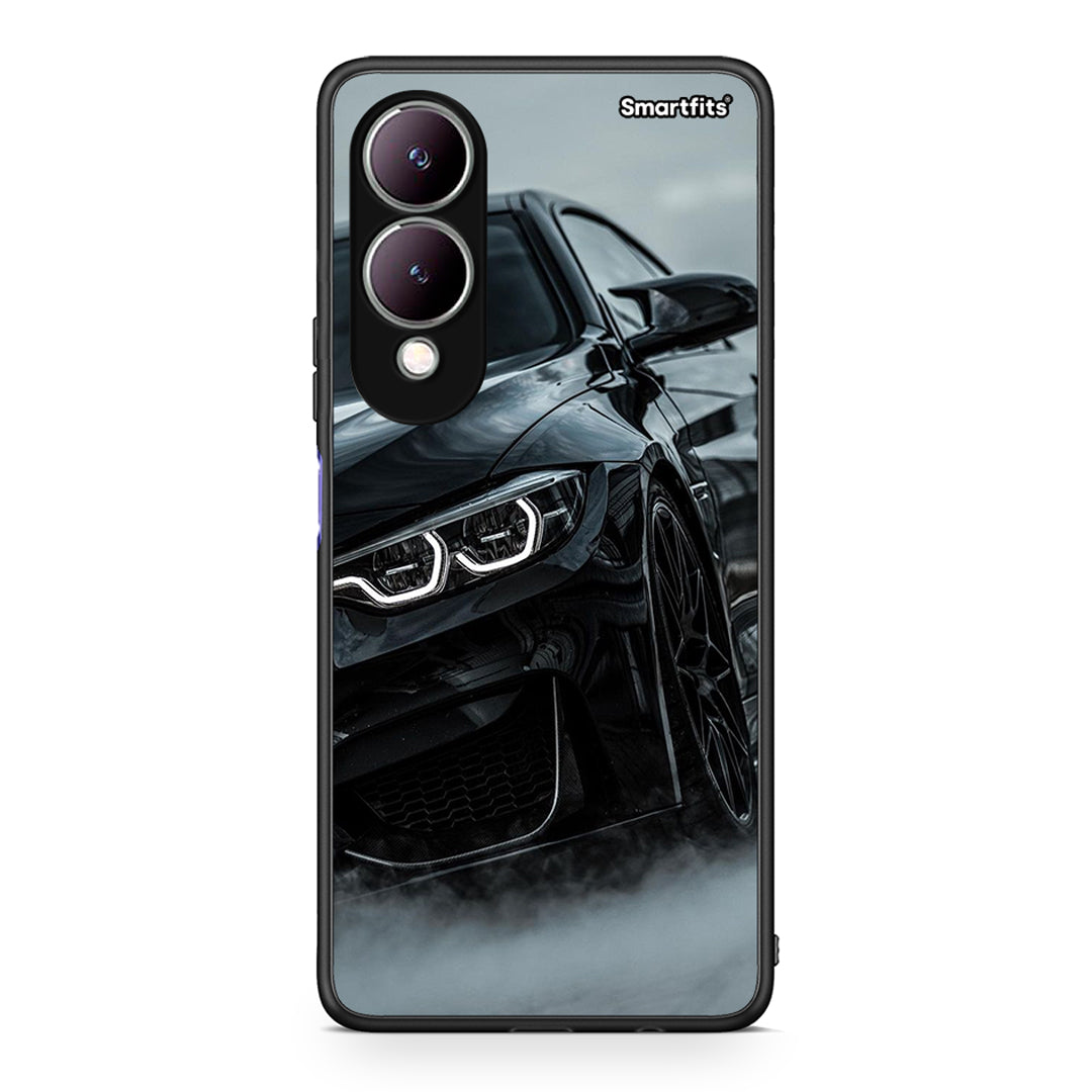 Vivo Y17s Black BMW θήκη από τη Smartfits με σχέδιο στο πίσω μέρος και μαύρο περίβλημα | Smartphone case with colorful back and black bezels by Smartfits
